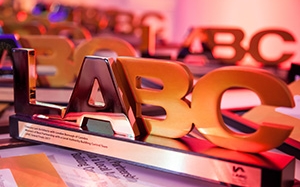 LABC Awards trophy